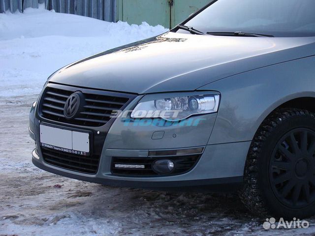 Реснички на фары для Volkswagen Passat B6