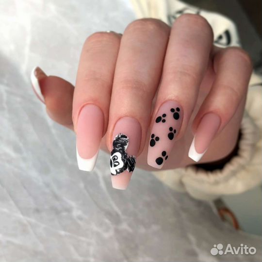 Маникюр с покрытием гель-лаком