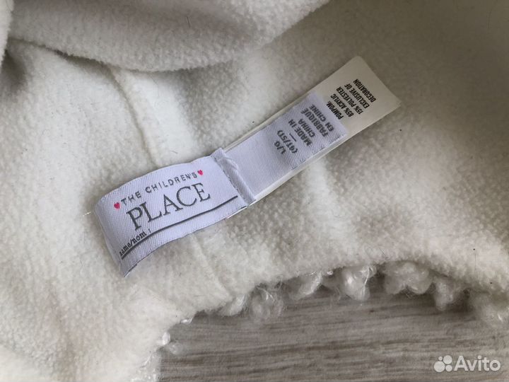 Комплект шапка, варежки