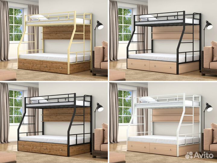 Двухъярусная детская кровать