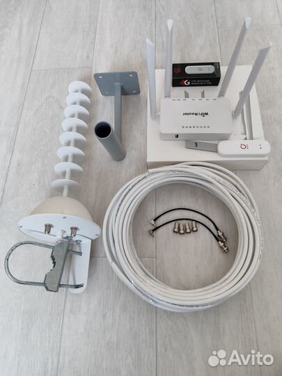 Комплект интернета антенна 17Дб Olax F90 wifi