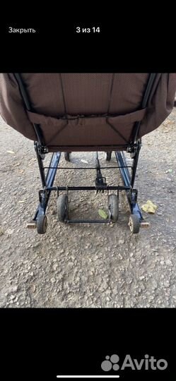 Санки коляска ника 7 8