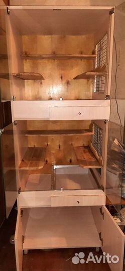 Витрина для грызунов: шиншилл, дегу, белок