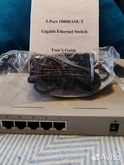 Коммутатор свитч 5-port 1000base-T Gigabit