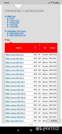 Тормозные колодки