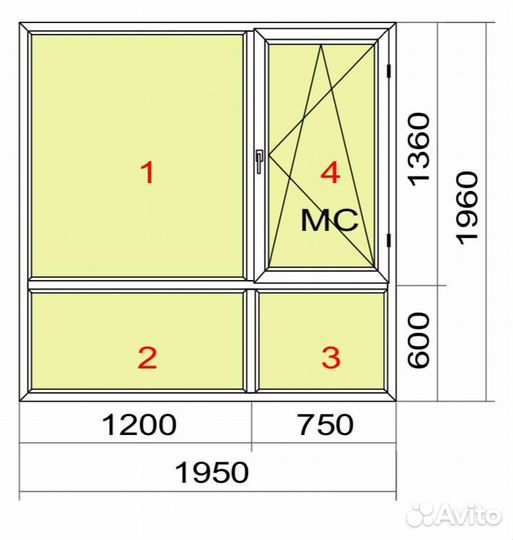 Окна пластиковые бу