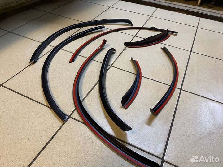 Накладки арок Рено Дастер