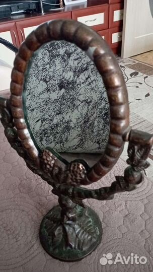 Зеркало настольное б/у