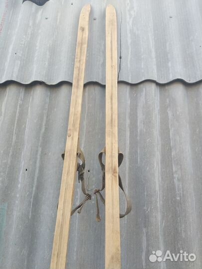 Деревянные лыжи СССР