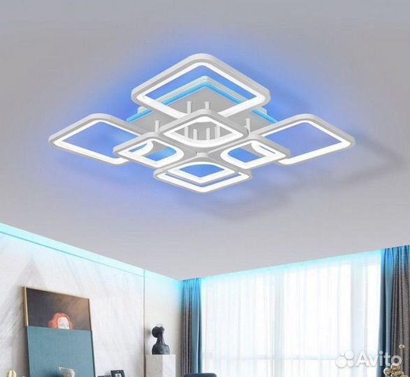 Люстра потолочная светодиодная новая
