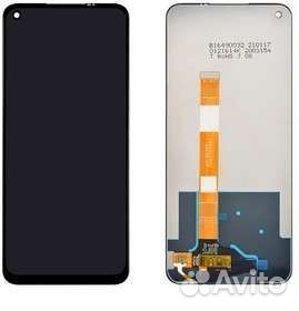 Дисплей для oppo A54 4G Черный
