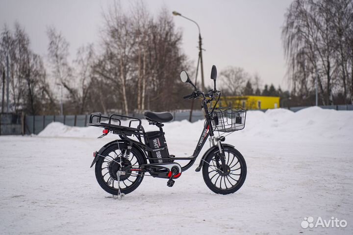 Электровелосипед white siberia camry 3.5 Курьер