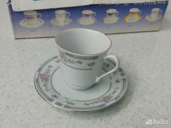 Набор кружек кофейных новый