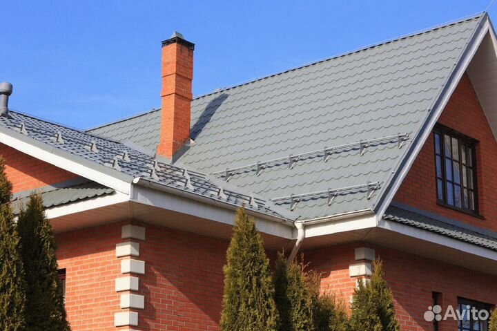 Снегозадержатели трубчатые на крышу