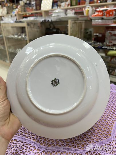 Набор глубоких тарелок Япония шишки