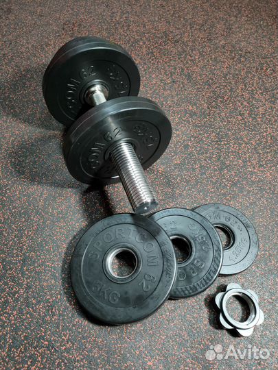 Гантель олимпийская разборная 39 кг
