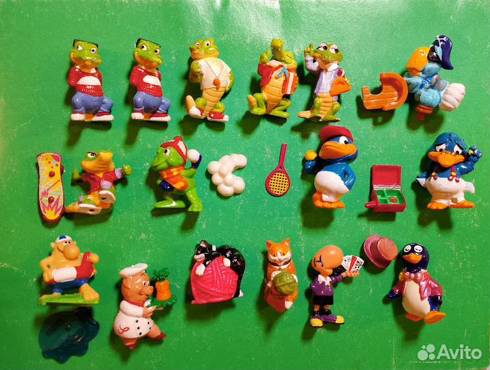 Детские игрушки из киндеров- для коллекций