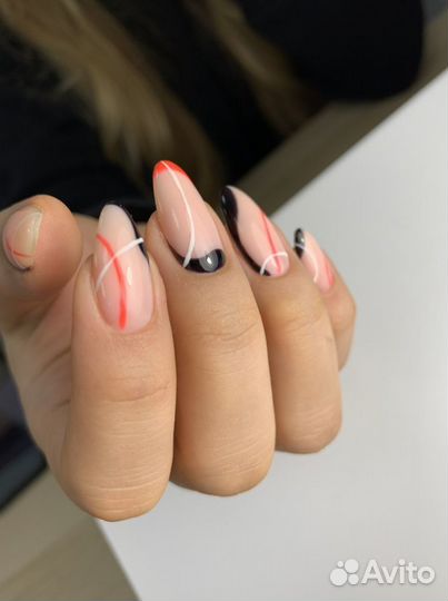 Маникюр педикюр наращивание ногтей гель лак