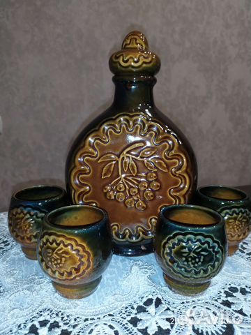 Набор для вина керамический