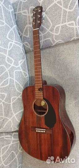 Гитара акустическая fender cd-60s all mahogany