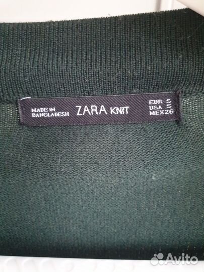 Кардиган zara (вискоза) - s