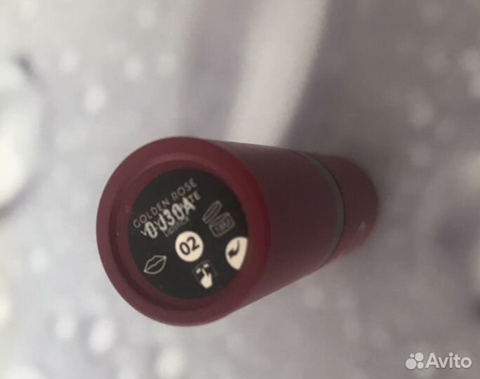 Lancome L'absolu Rouge 349, Golden Rose velvet 02