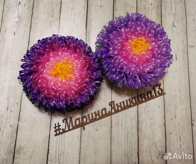 Мочалка ручной работы