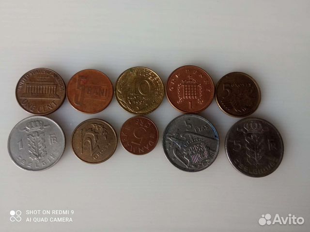 Монеты разных стран