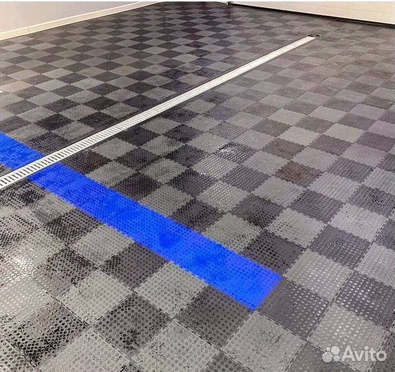 Модульная пвх плитка для склада