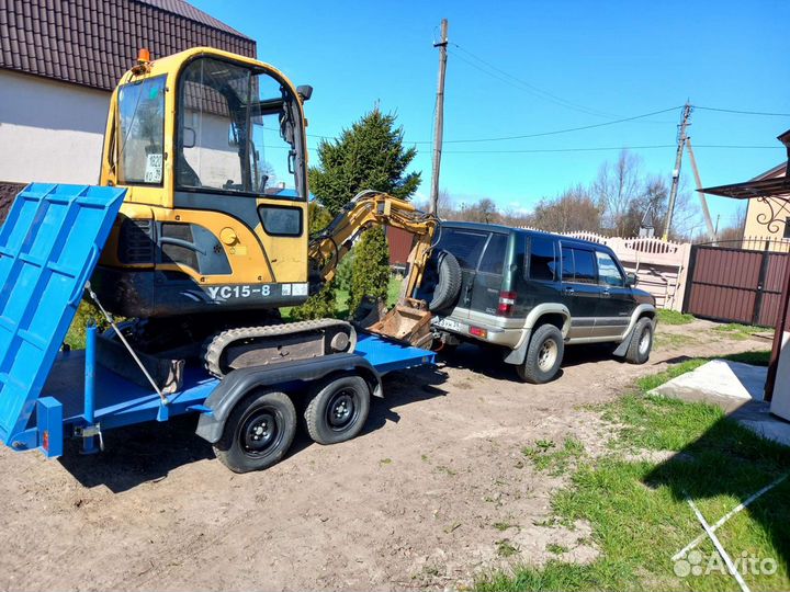 Услуги мини экскаватора