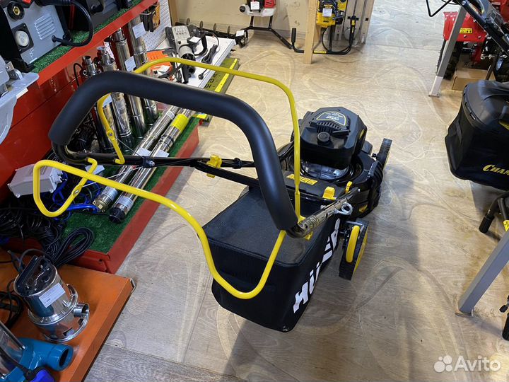 Газонокосилка бензиновая huter GLM-6.0 ST