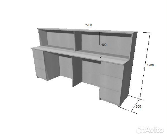 Стойка для администратора