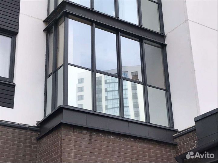 Тонировка тонирование балконов окон Бронирование