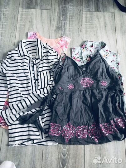 Вещи пакетом на девочку 140