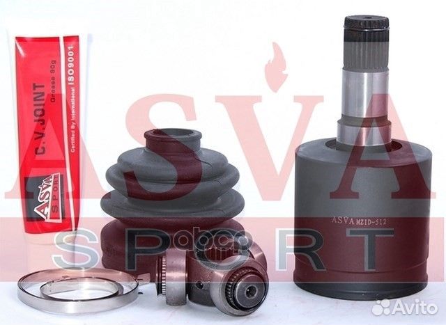 Шрус внутренний левый 26x35x28 mzid512 asva