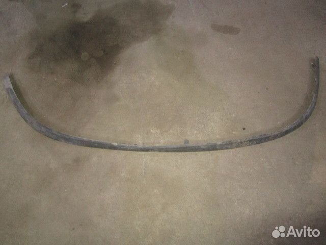 Спойлер переднего бампера Renault Fluence 2010-201