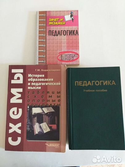 Книги История образования, Педагогика, Конспект