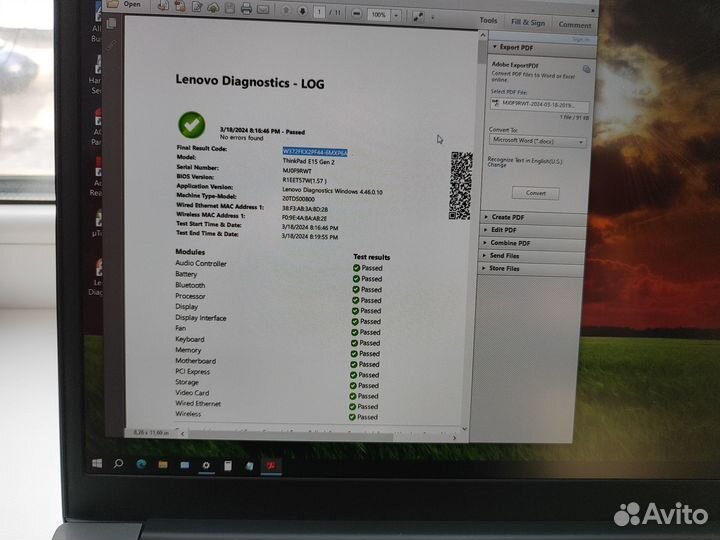 Lenovo ThinkPad E15 Gen 2/i5-1135G7/8/256/FHD/IPS
