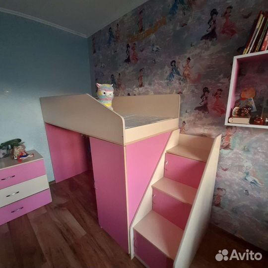 Детская кровать чердак