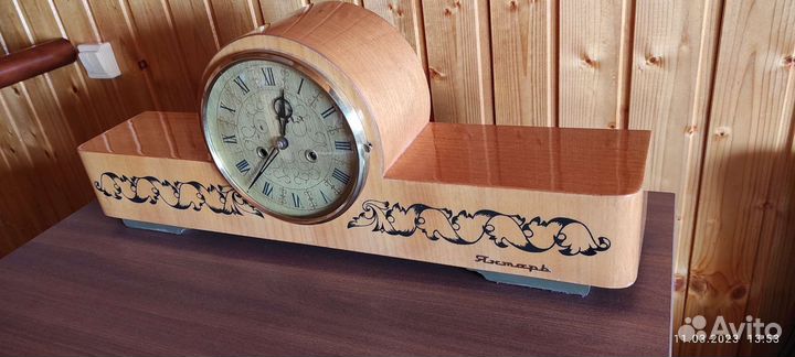 Часы каминные, большие, с боем