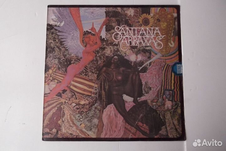 Виниловые пластинки. rush saga santana