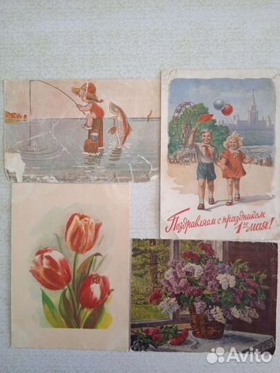 Открытки ссср,Зотов,Гундобин Шагин и др.50-60г
