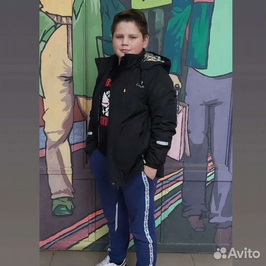 Парка демисезонная для мальчика