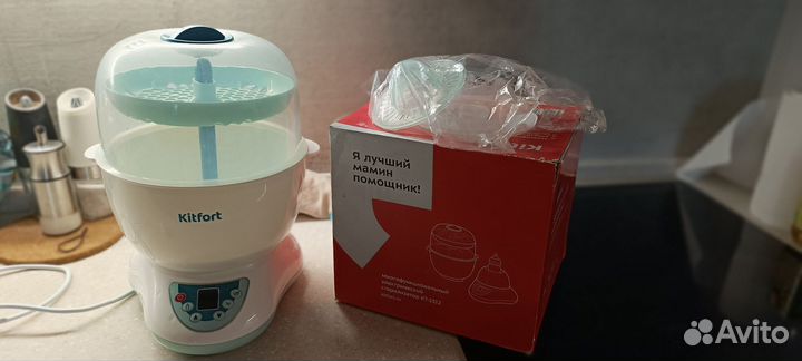 Стерилизатор kitfort с подогревом бутылочек