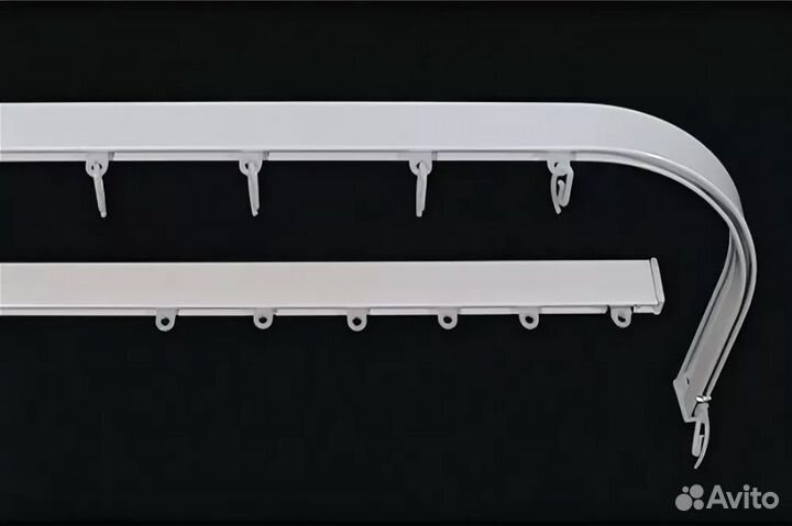 Алюминиевый профильный карниз Симпл