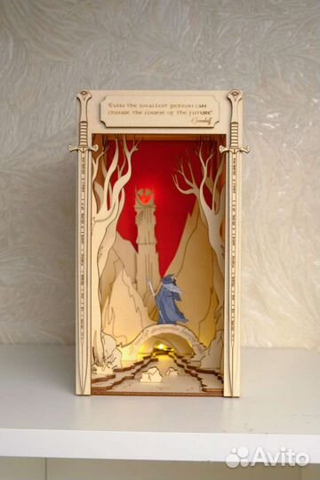 Властелин колец светильник, ночник, вставка