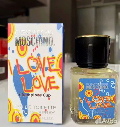 Moschino I love love парфюм женский Москино