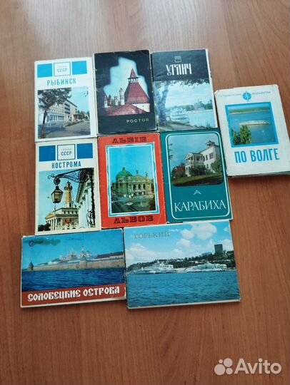 Наборы открыток СССР