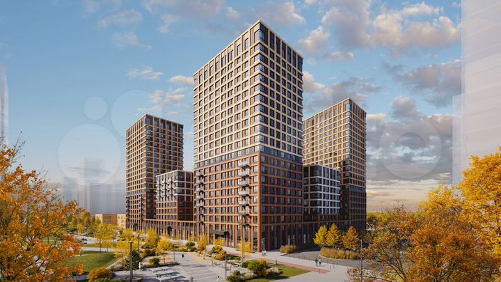 Квартира-студия, 24,4 м², 8/21 эт.