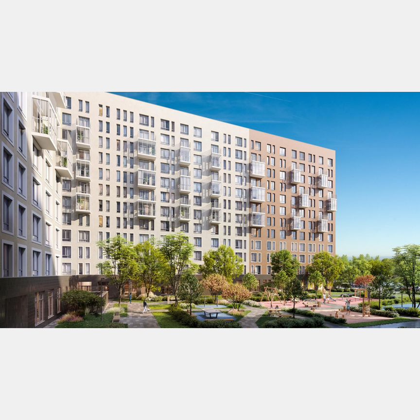 2-к. квартира, 61,9 м², 6/12 эт.